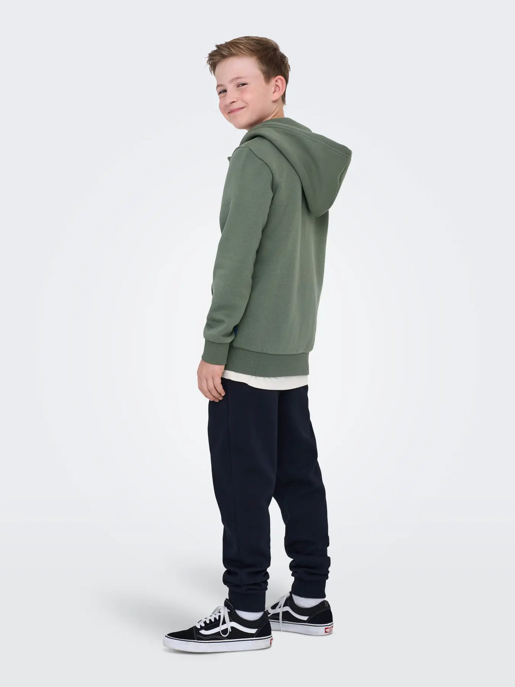 Sweat à Capuche Only & Sons OSJCERES ZIP THR Castor Gray