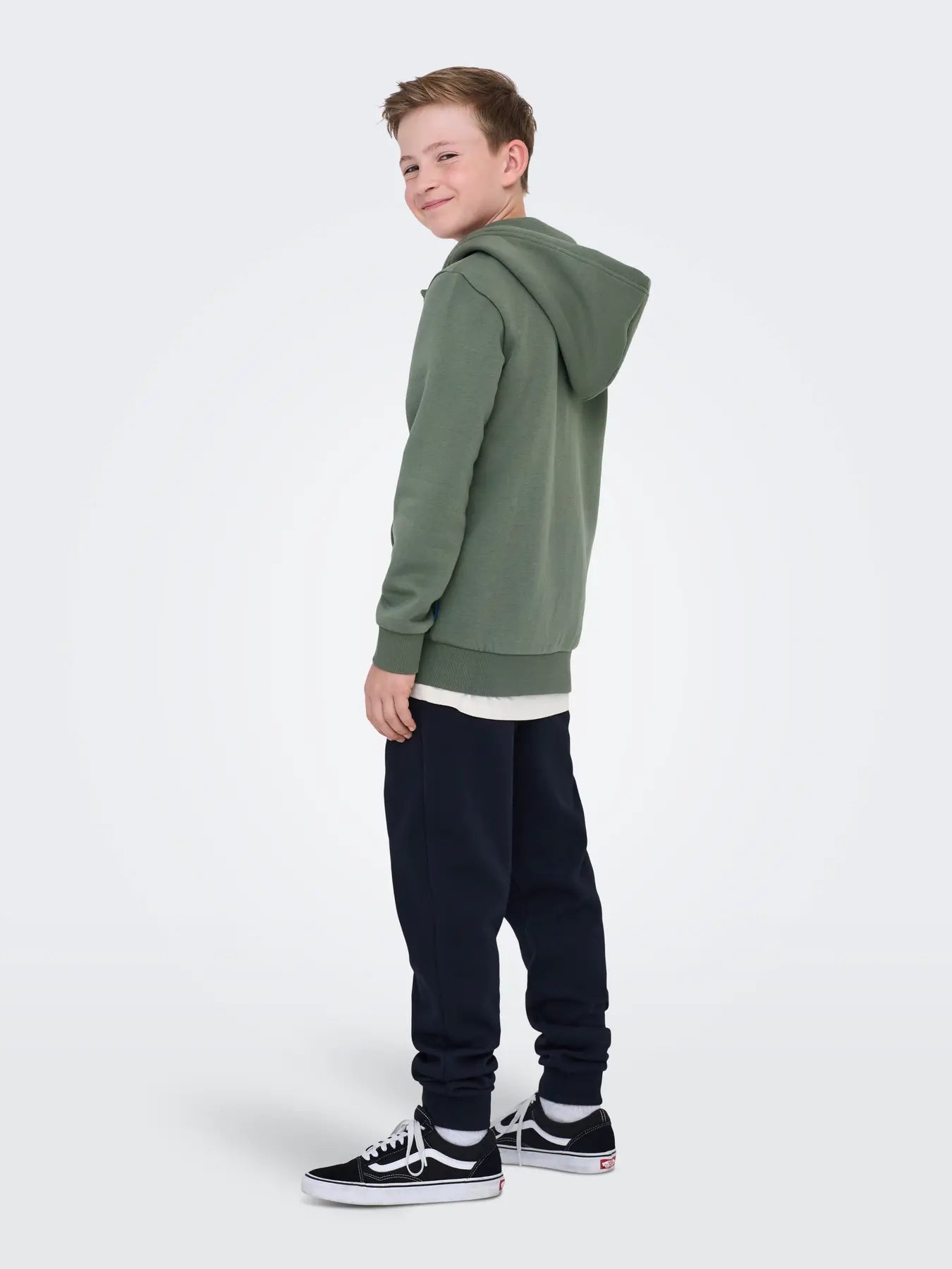Sweat à Capuche Only & Sons OSJCERES ZIP THR Castor Gray