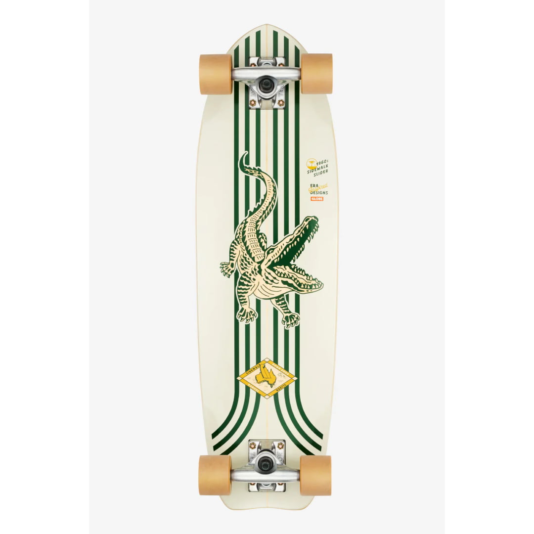 Longboard Green/Croc Sidewalk Slider - 28’’ / UNIQUE