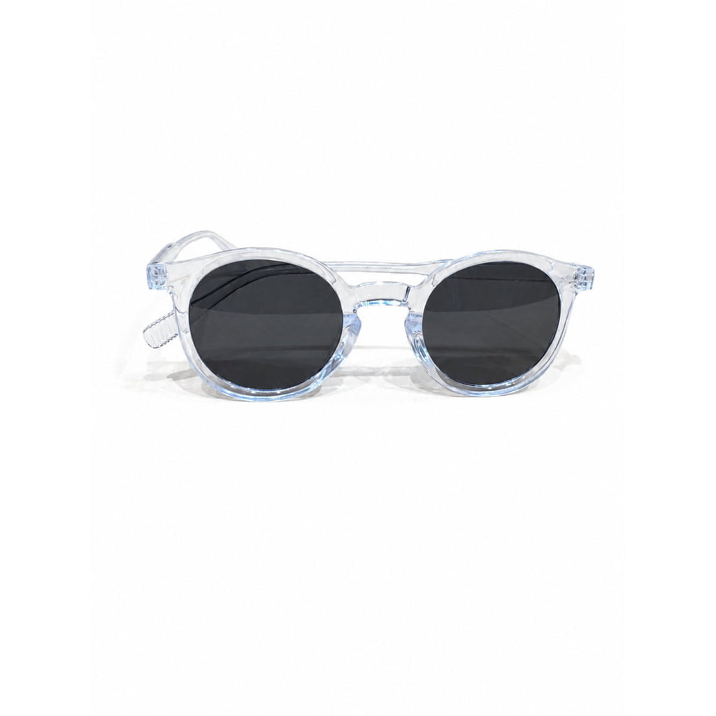 Lunette de Soleil 0010 Transparent Grey - Unique