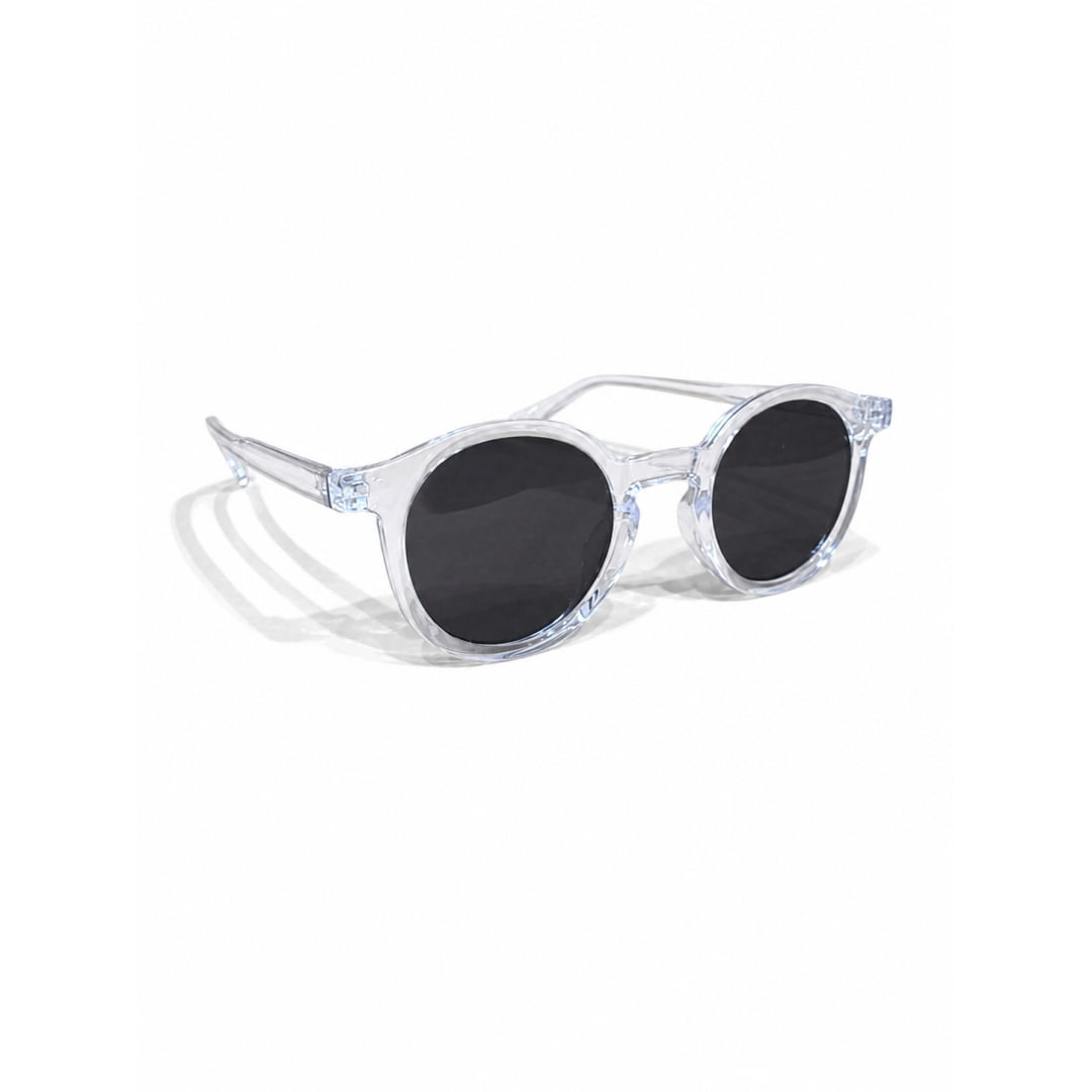 Lunette de Soleil 0010 Transparent Grey - Unique