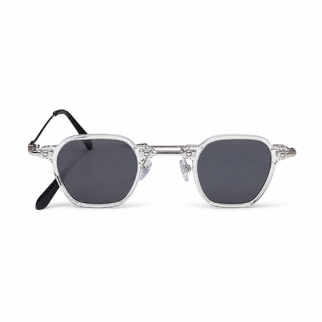 Lunette de Soleil 0022 Transparent Grey - Unique