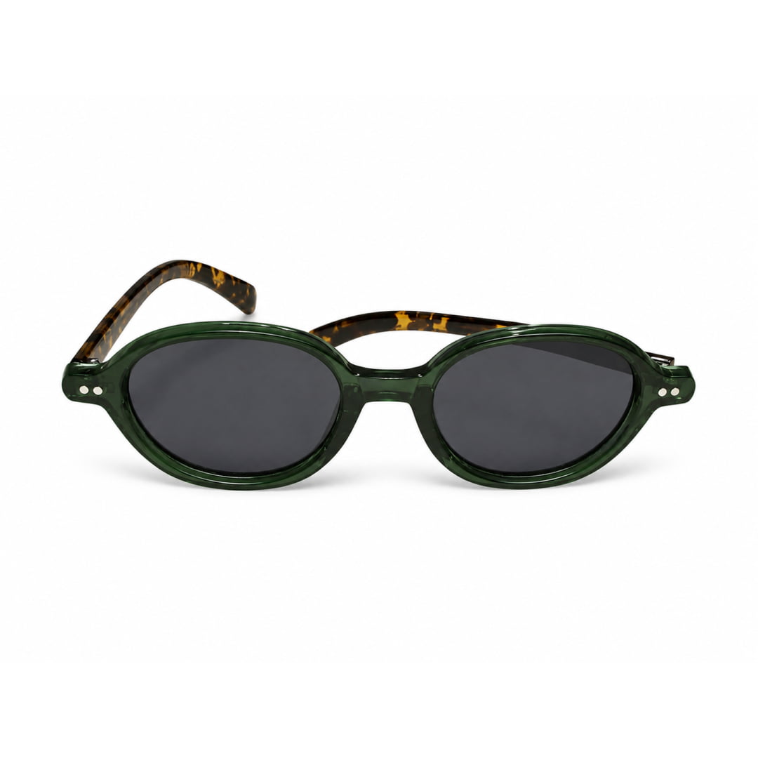 Lunette de Soleil Ovale 0015 Green - Unique / Insidshop.com