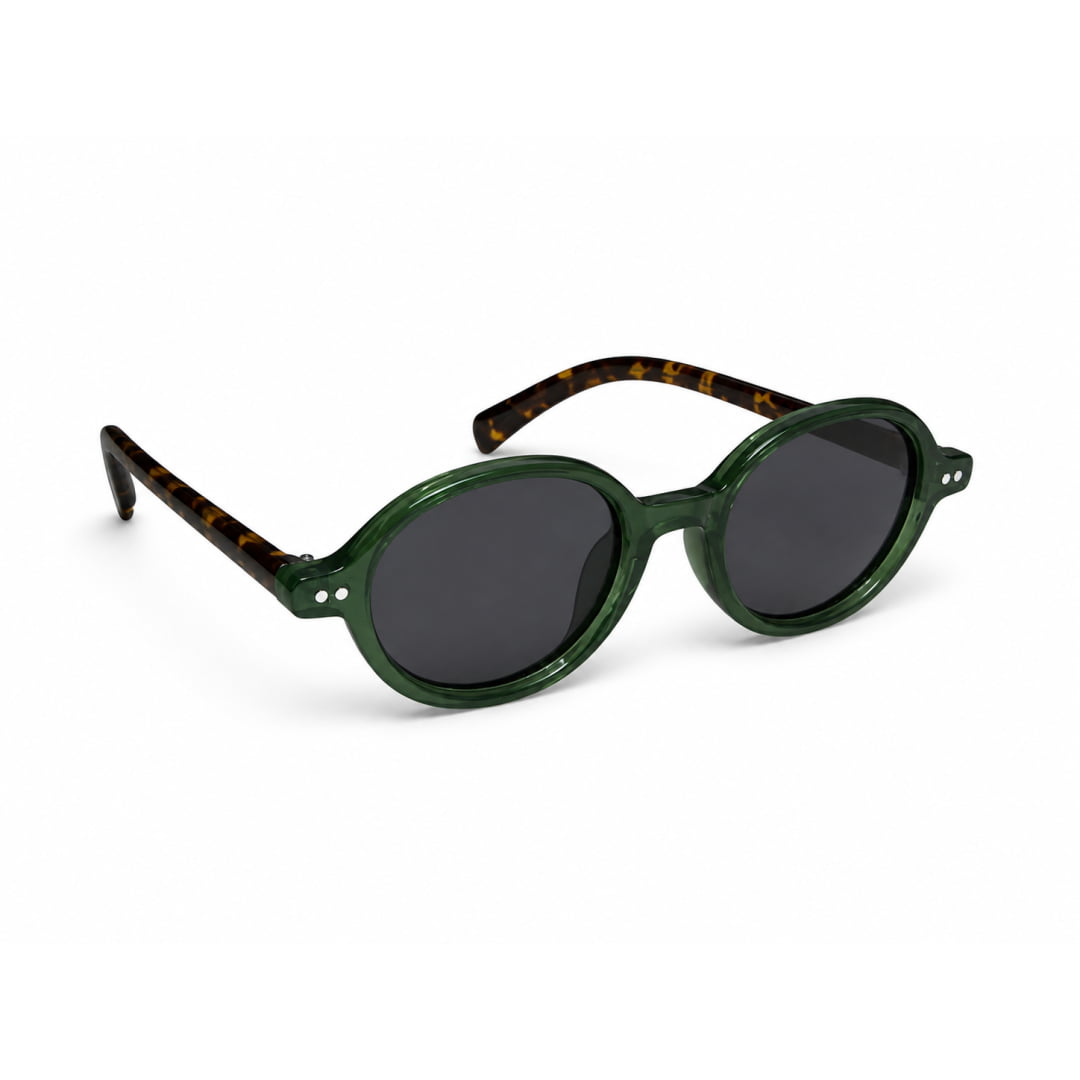 Lunette de Soleil Ovale 0015 Green - Unique / Insidshop.com
