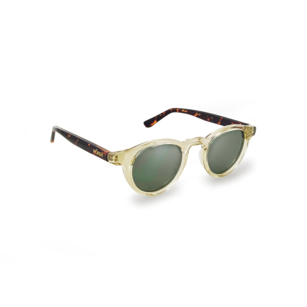 Lunettes MOKEN Andy Champagne Green - Unique / Moken