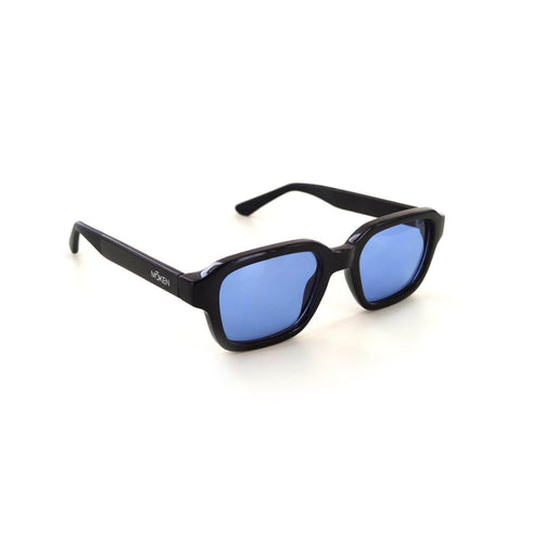 Lunettes Moken Dane II Black Blue - Unique / Greenwood