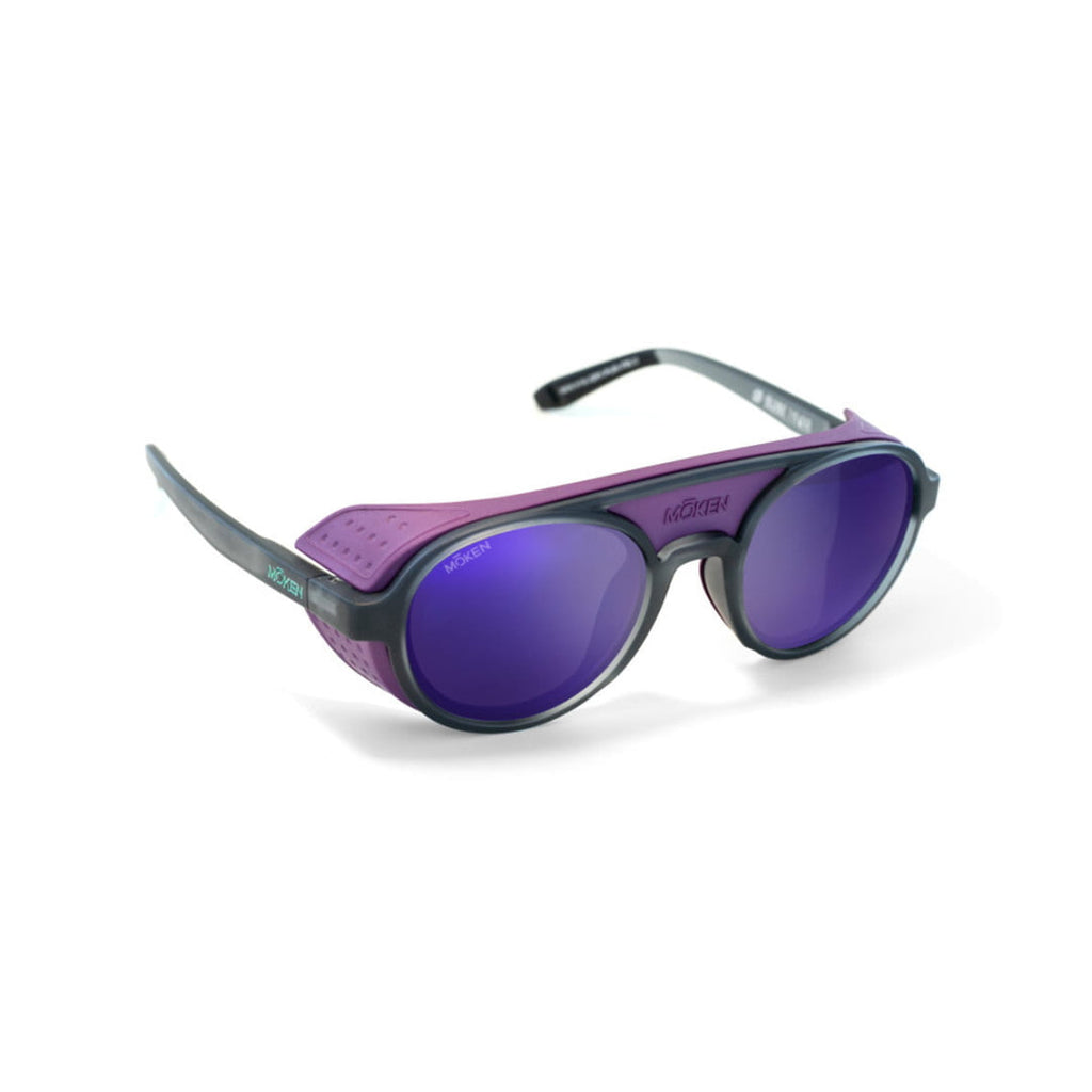 Lunettes Moken Hawkins Vintage Gry Purple - Unique / Grey