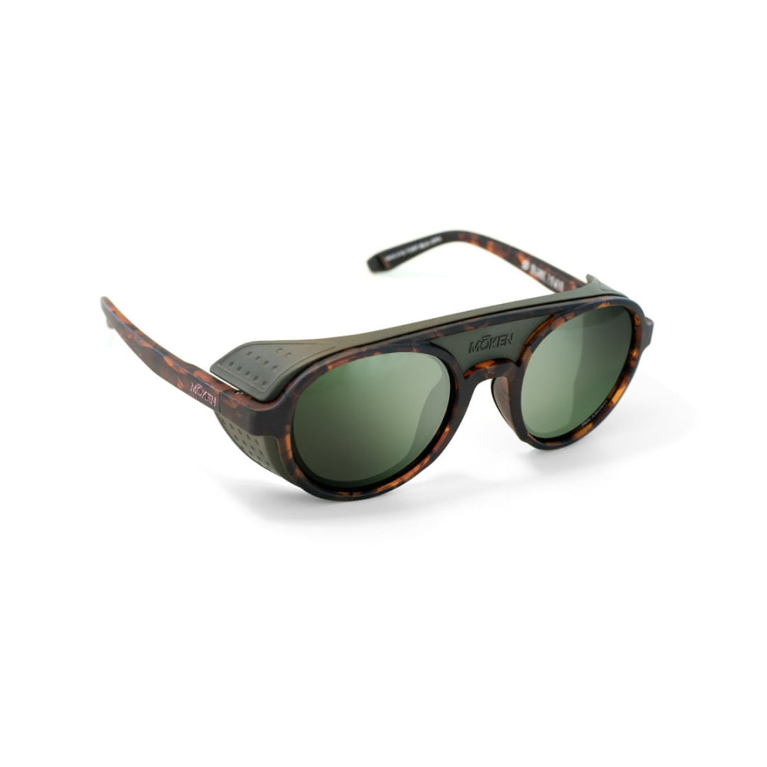Lunettes Moken Hawkins Vintage Tortoise Khaki Green - Unique