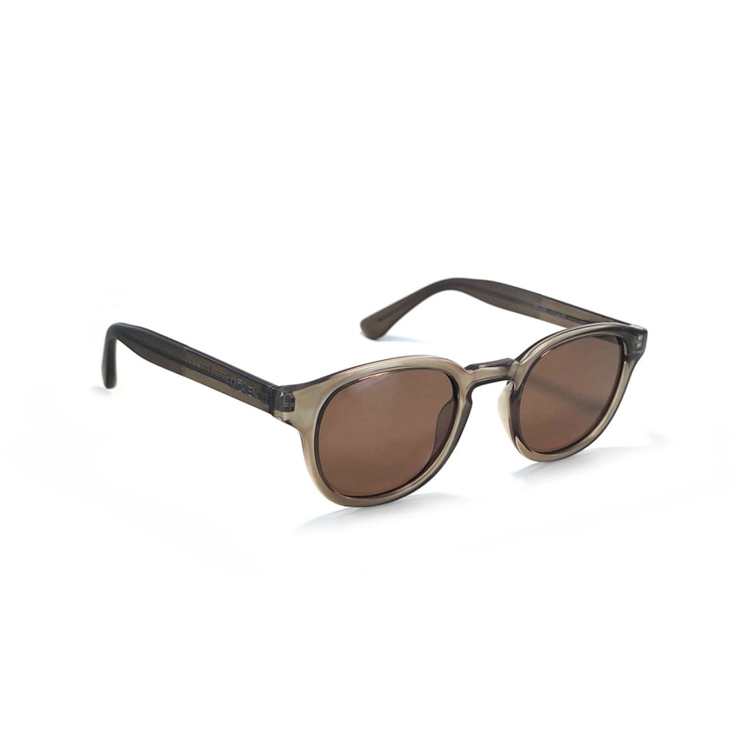 Lunettes Moken Otis Sepia Brown - Unique / Mustard Blue