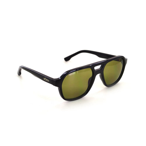 Lunettes Moken Tommy Black Green - Unique / Greenwood