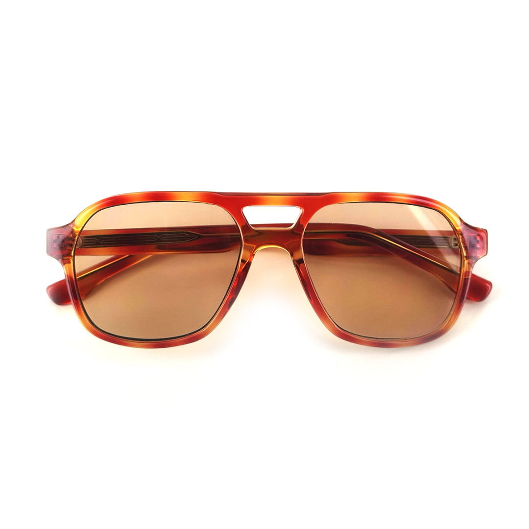 Lunettes Moken Tommy Havana Orange - Unique / Greenwood