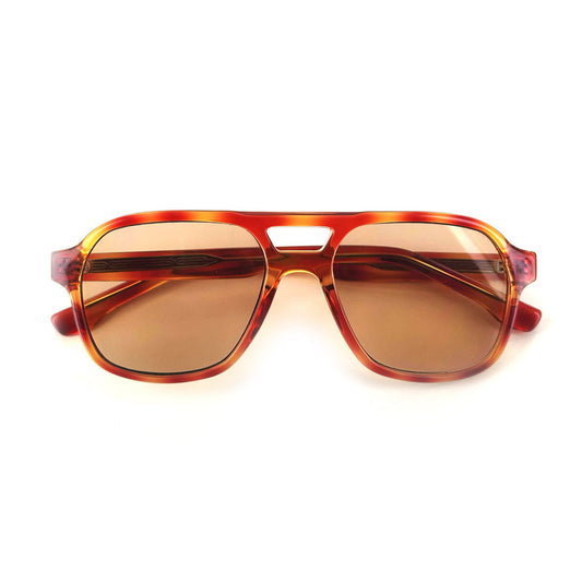 Lunettes Moken Tommy Havana Orange - Unique / Greenwood
