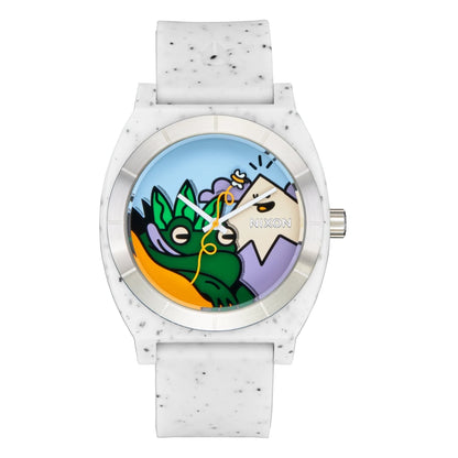 Montre Nixon Eddy Time Teller OPP Blanc - Unique / Opp -