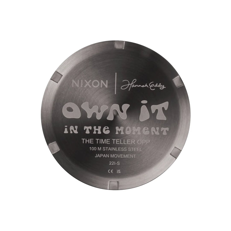 Montre Nixon Eddy Time Teller OPP Noir - Unique / Opp -