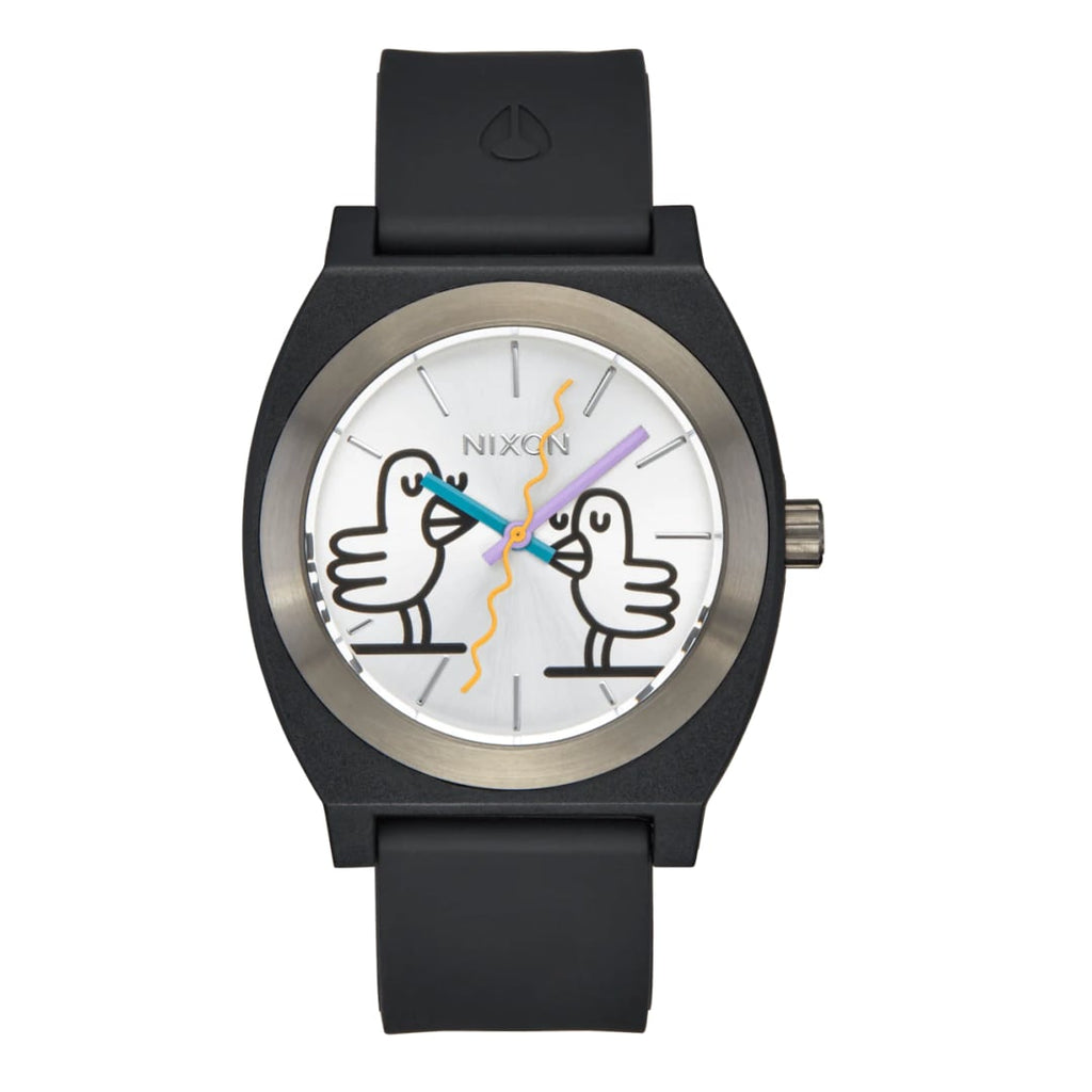 Montre Nixon Eddy Time Teller OPP Noir - Unique / Opp -