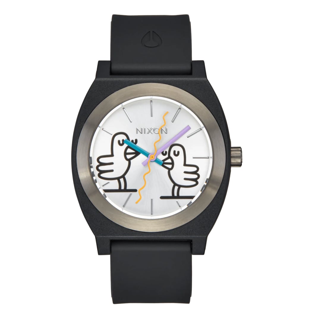 Montre Nixon Eddy Time Teller OPP Noir - Unique / Opp -