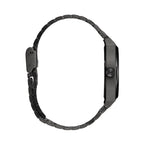 Montre Nixon Nirvana Time Teller Black Smiley Face - Unique