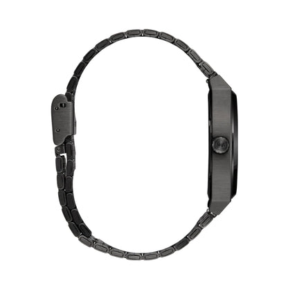 Montre Nixon Nirvana Time Teller Black Smiley Face - Unique