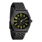 Montre Nixon Nirvana Time Teller Black Smiley Face - Unique