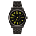 Montre Nixon Nirvana Time Teller Black Smiley Face - Unique