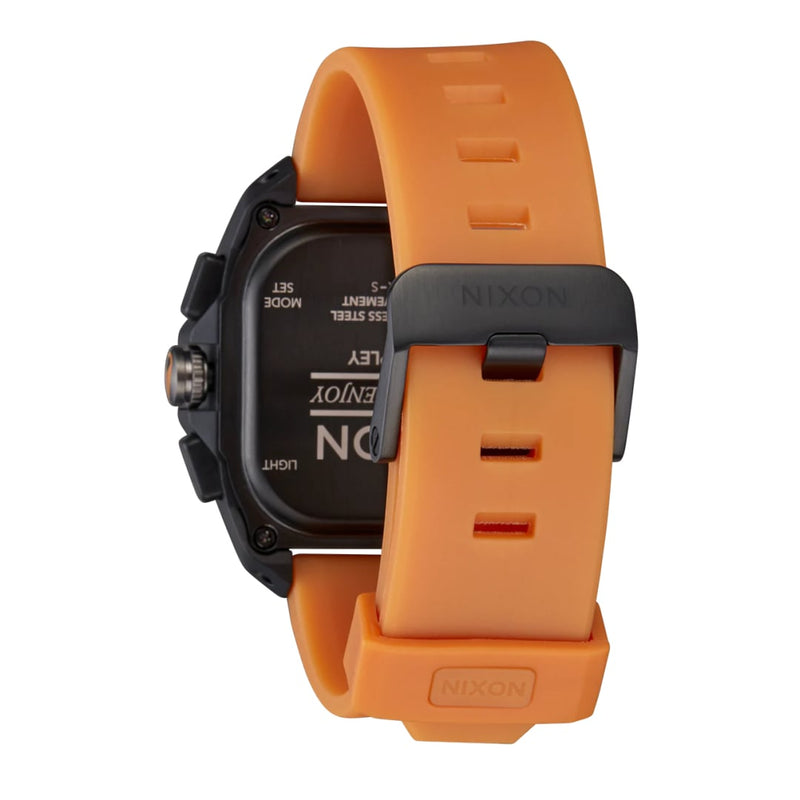 Montre Nixon Ripley Noir Saffron - Unique / Insidshop.com