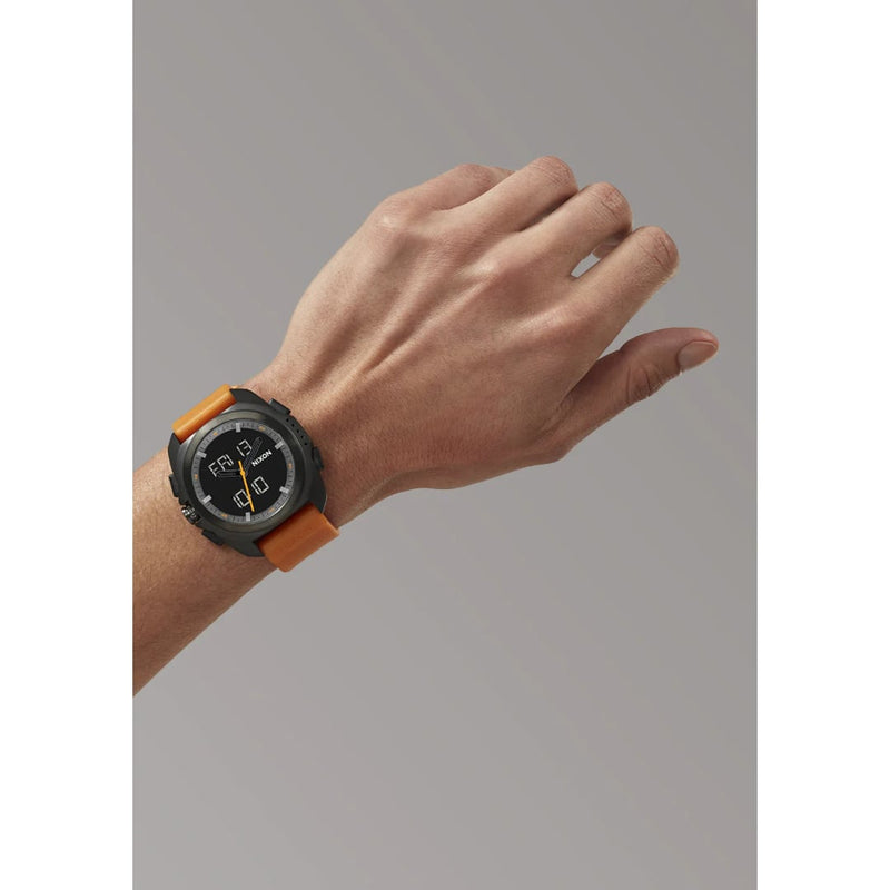 Montre Nixon Ripley Noir Saffron - Unique / Insidshop.com
