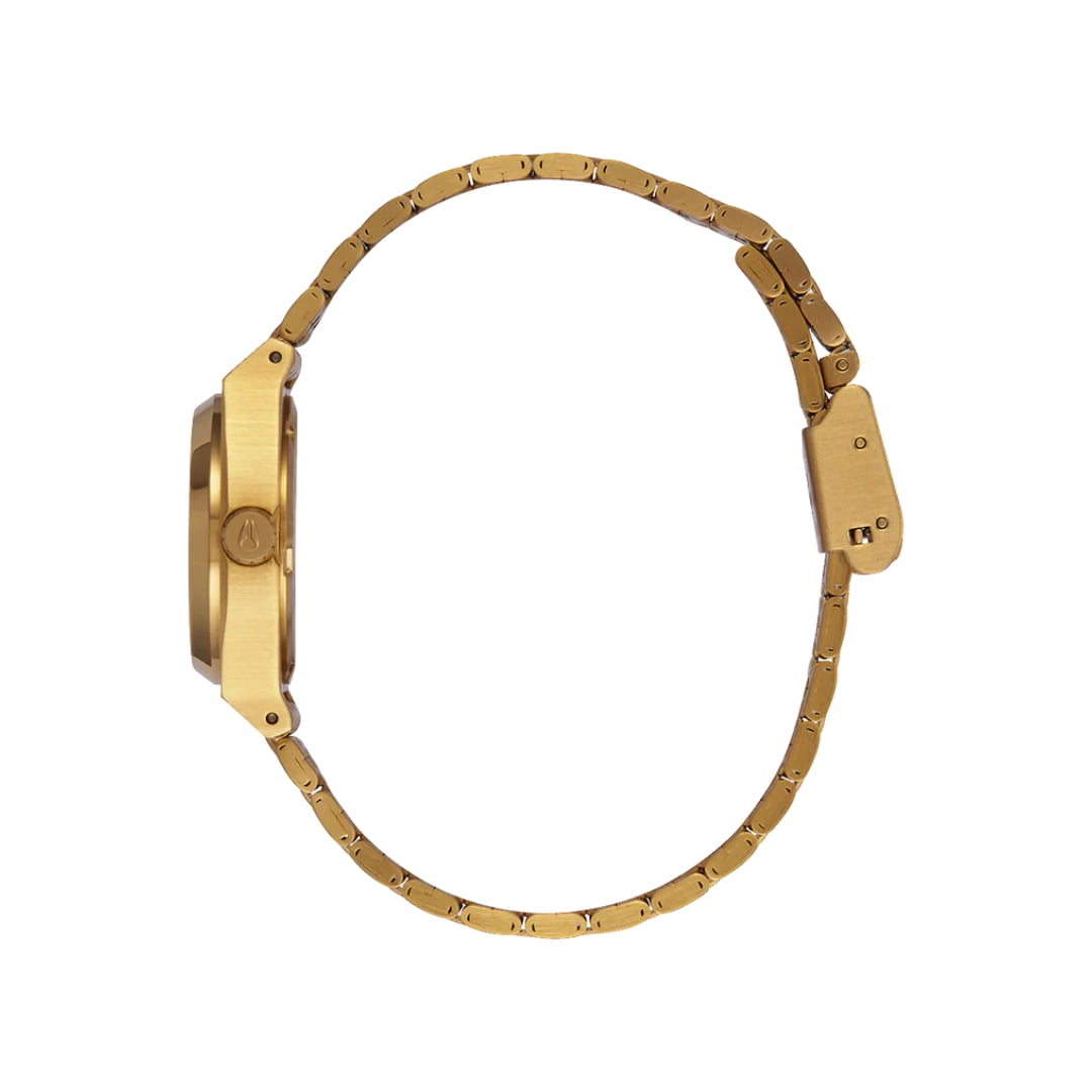 Montre Nixon Small Time Teller All Gold - Insidshop.com