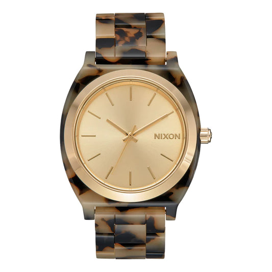 Montre Nixon Time Teller Acetate Cream Tortoise - Unique