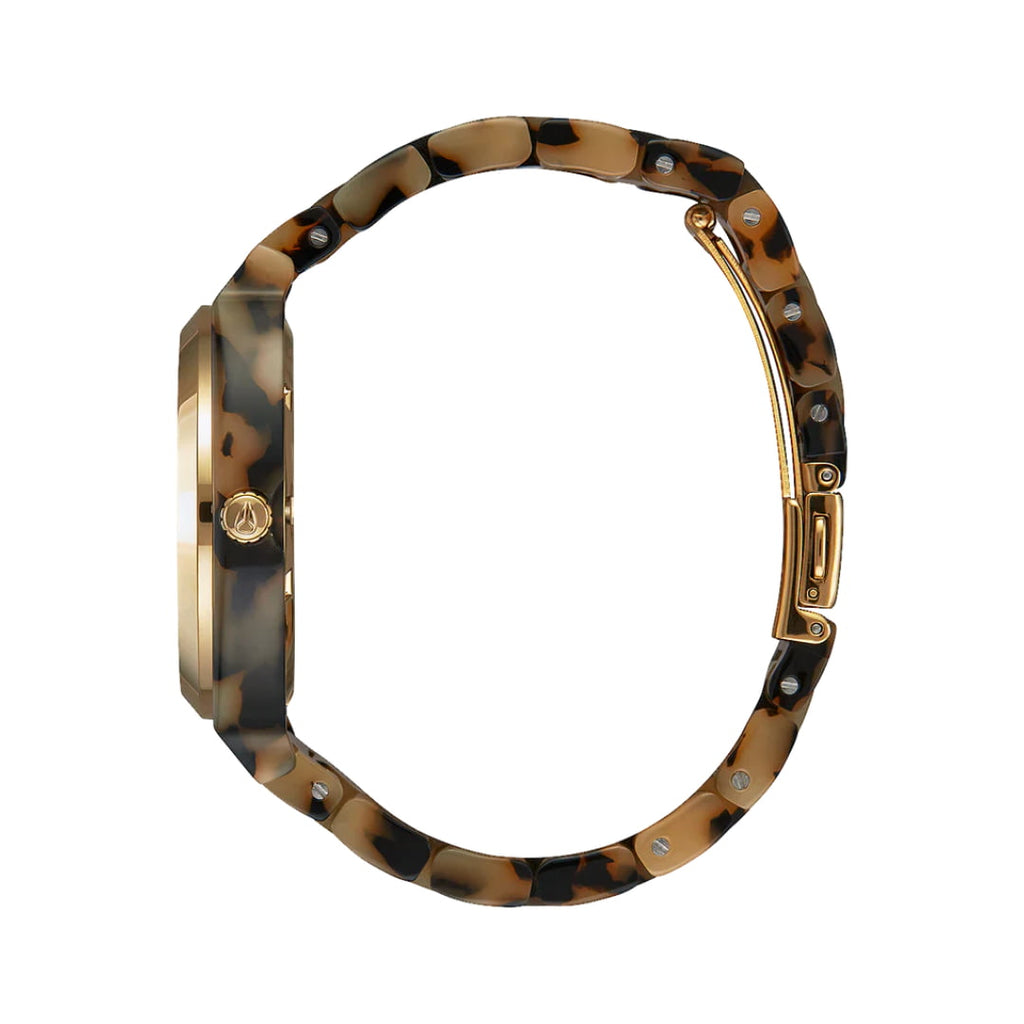 Montre Nixon Time Teller Acetate Cream Tortoise - Unique