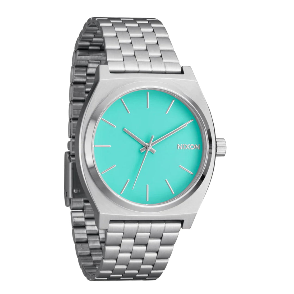 Montre Nixon Time Teller Argent Turquoise - Unique / Silver