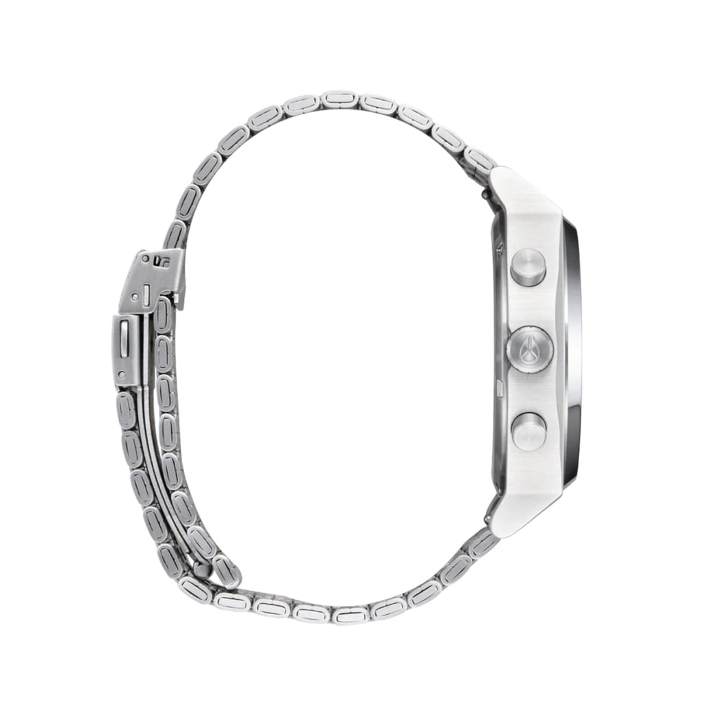Montre Nixon Time Teller Chrono Chrome Black Sunray - Unique