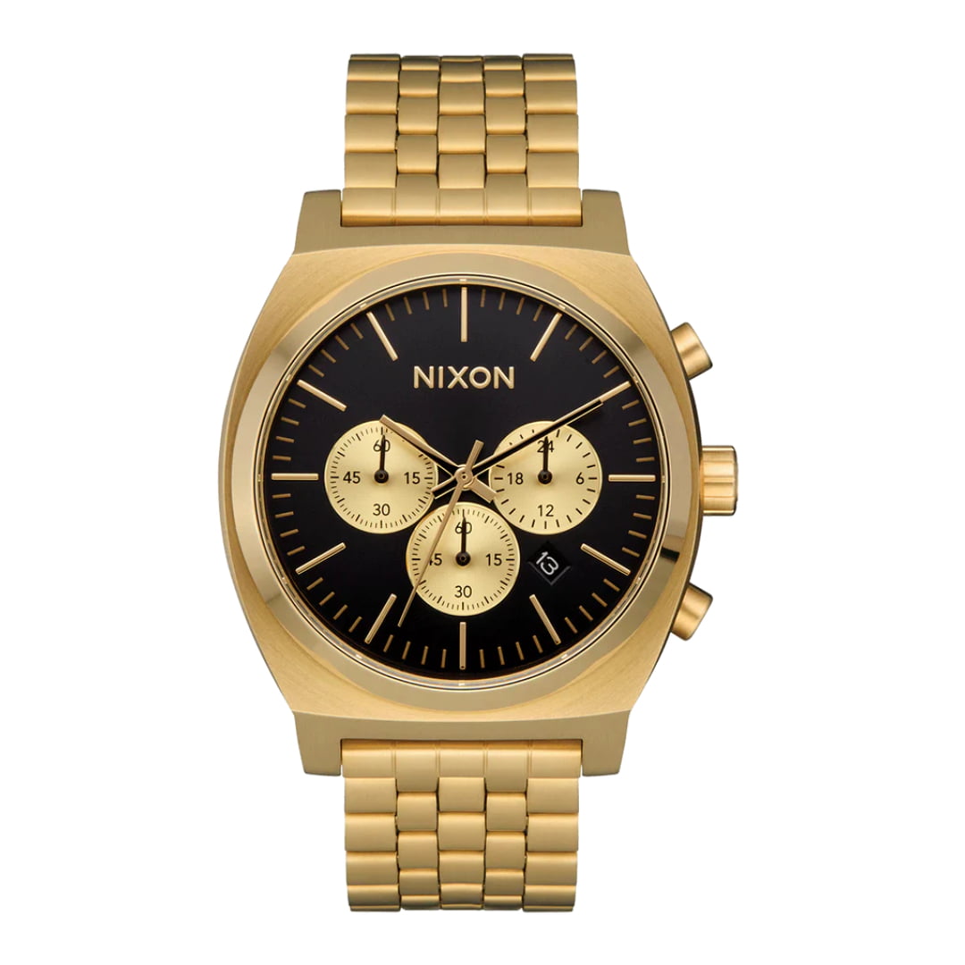 Montre Nixon Time Teller Chrono Gold Black - Unique