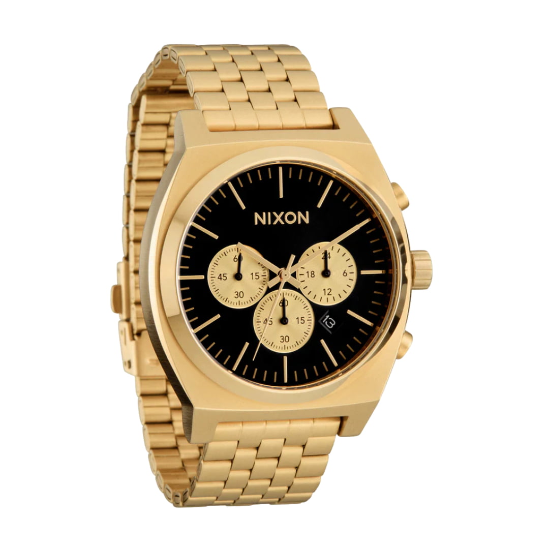 Montre Nixon Time Teller Chrono Gold Black - Unique