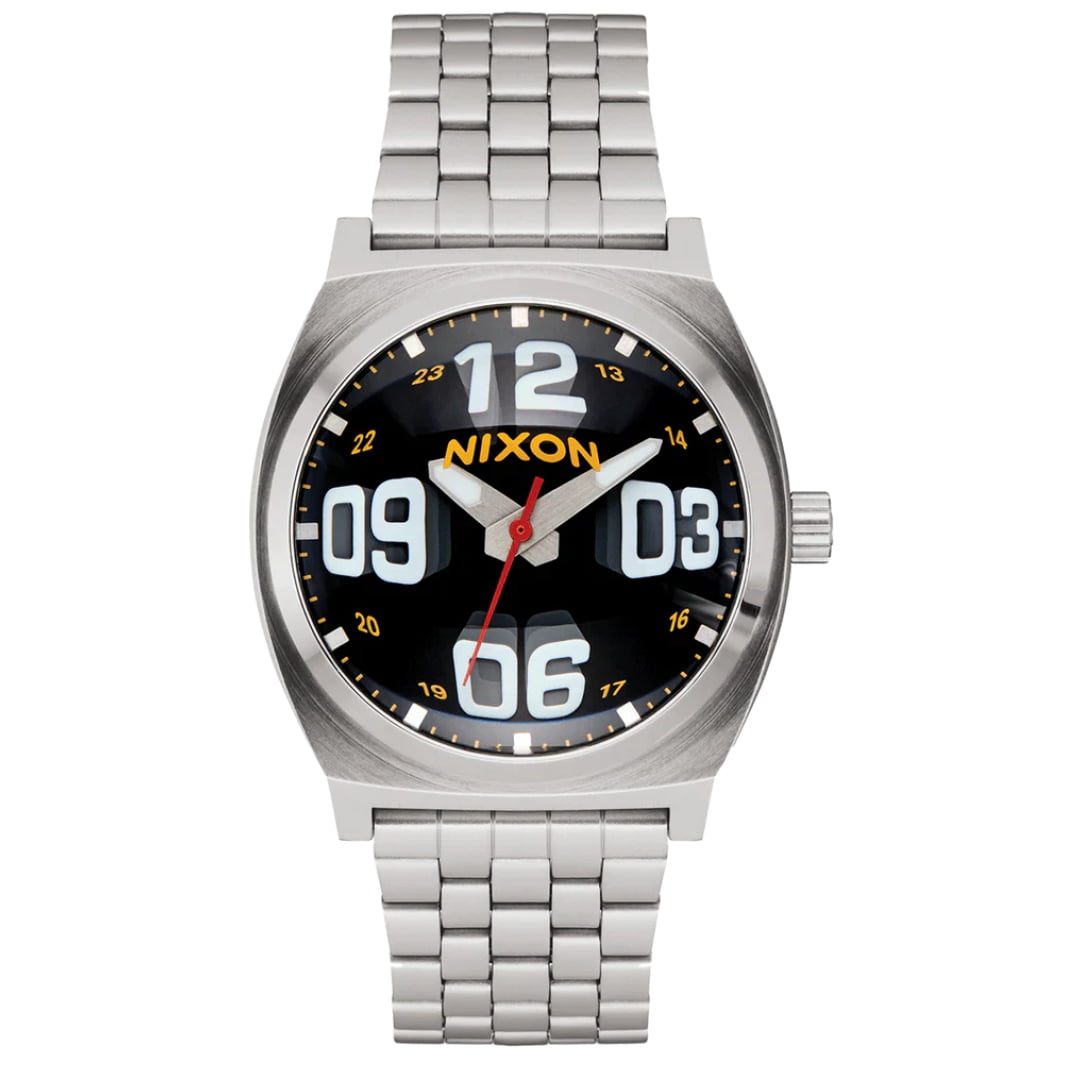 Montre Nixon Time Teller Fisheye Silver Black - Unique