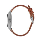 Montre Nixon Time Teller Leather Light Gunmetal Basalt