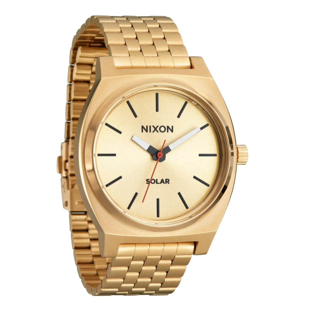 Montre Nixon Time Teller Solar Dorée Noir - Unique / All