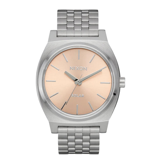 Montre Nixon Time Teller Solar Silver Salmon - Unique / All