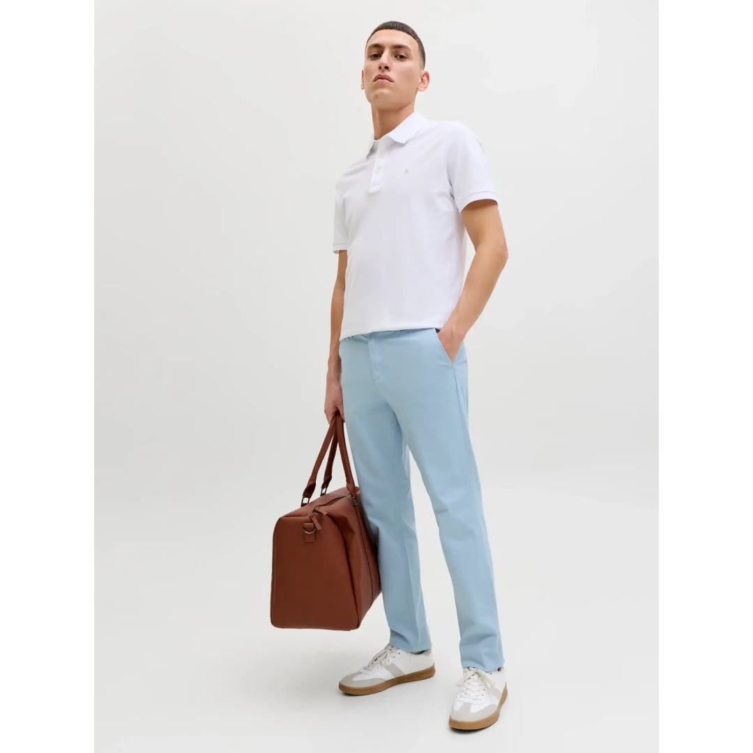 Pantalon Chino Jack & Jones JPSTMARCO BOWIE Celestial Blue