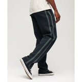 PANTALON DE JOGGING SUPERDRY NOIR ESSENTIAL STRAIGHT -