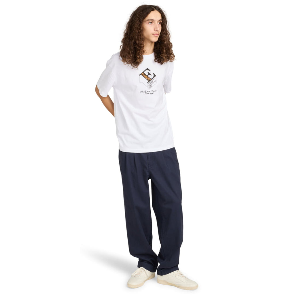 Pantalon Element Big Pleated Chino Eclipse Navy