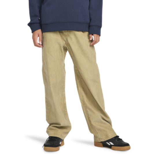 Pantalon Element Kids Chillin Cord Khaki - Insidshop.com