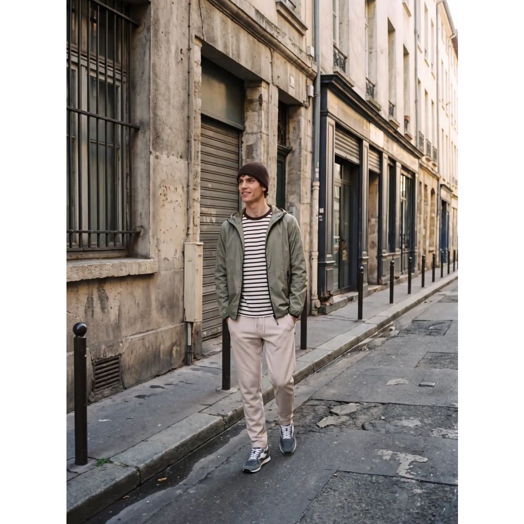 Pantalon Jack & Jones JPSTKANE WILLIAM Jogger Moonbeam