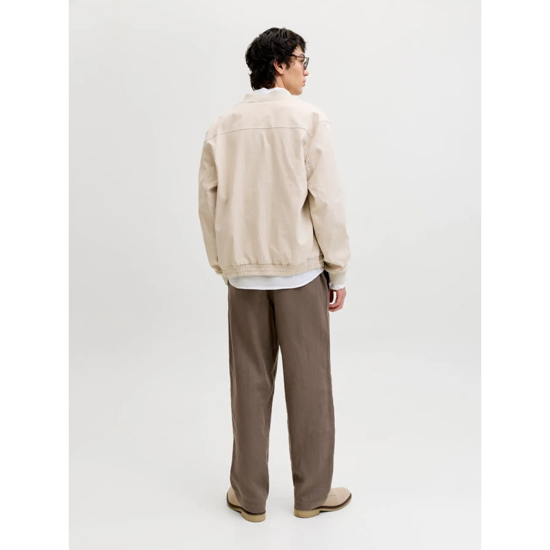 Pantalon Jack & Jones JPSTKARL Lawrence Linen Chino Morel