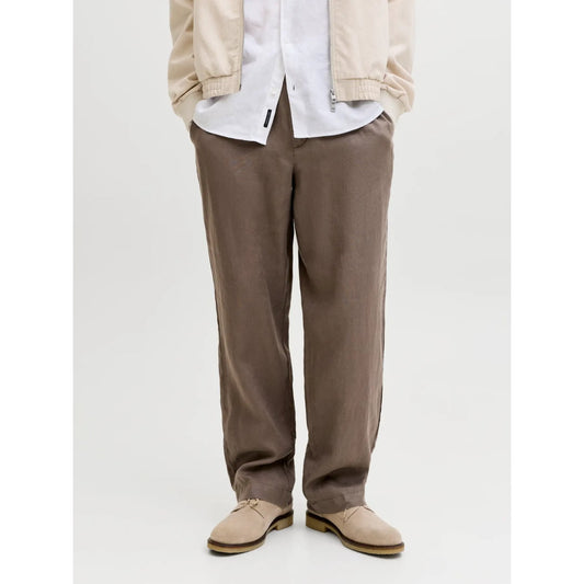 Pantalon Jack & Jones JPSTKARL Lawrence Linen Chino Morel