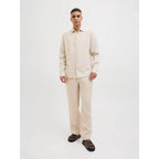 Pantalon Jack & Jones JPSTKARL Lawrence Linen Chino Silver