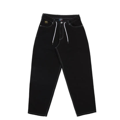 Pantalon Jacker Distillery Baggy Denim Black - Insidshop.com