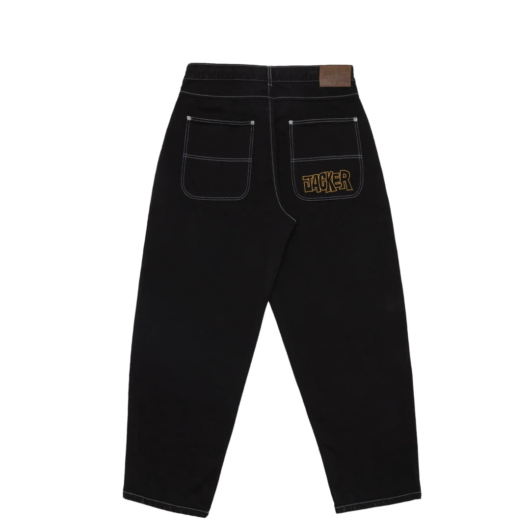 Pantalon Jacker Distillery Baggy Denim Black - Insidshop.com