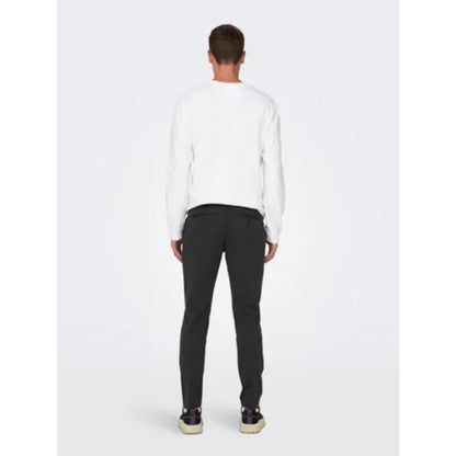 Pantalon Only&Sons Onsmark Slim GW 0209 Dark Grey Melange