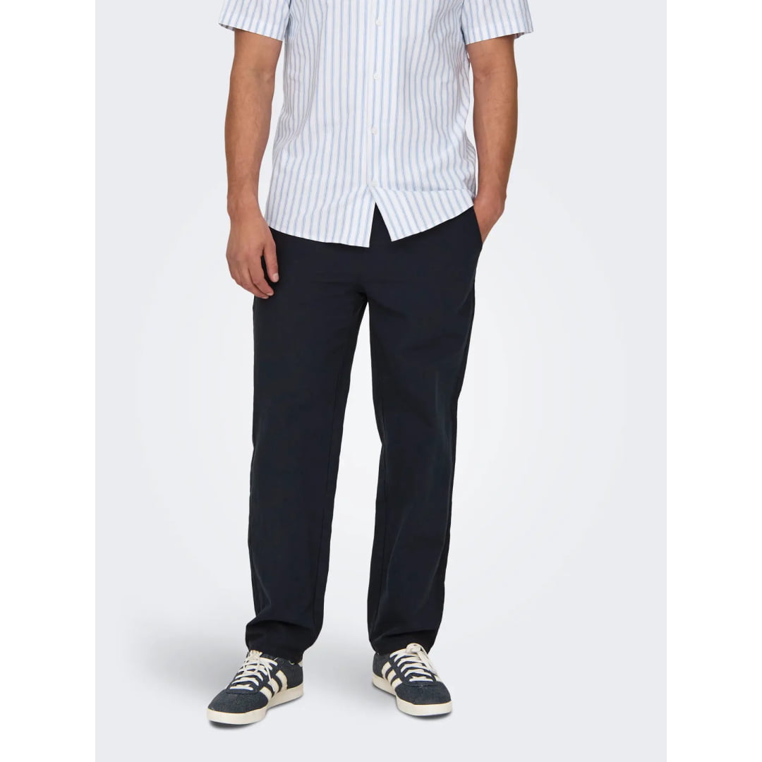 Pantalon Only & Sons Onssinus Loose 0007 Dark Navy
