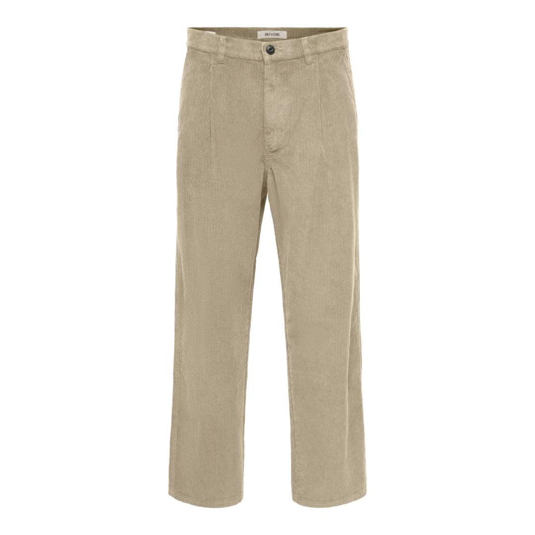 Pantalon Only & Sons Onstoby Loose Tap Cord Bray Laurel Oak